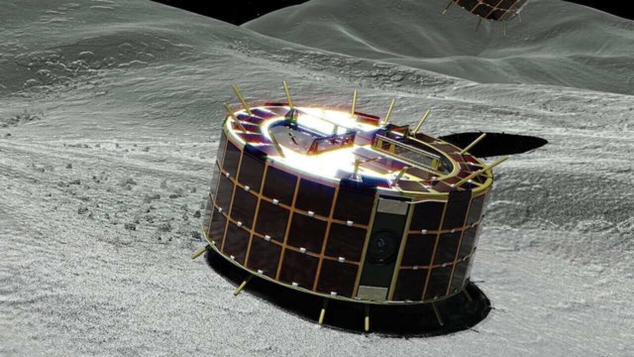 Japanese asteroid rover