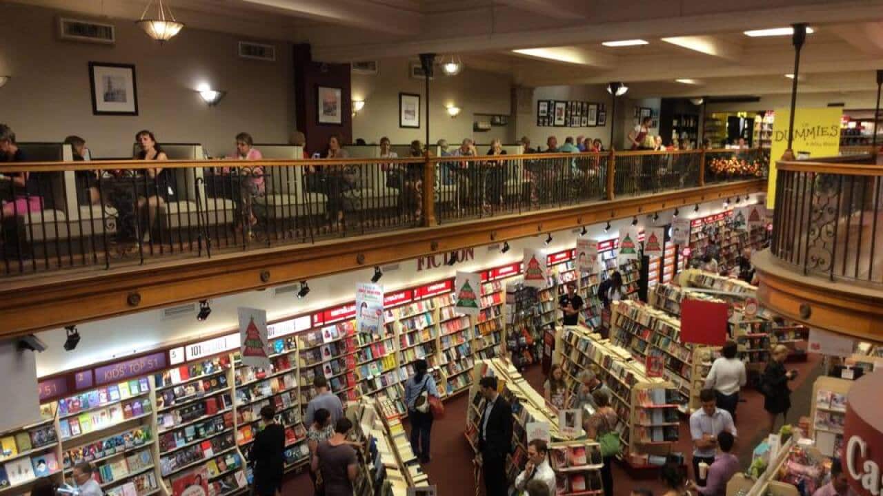 Dymocks Cafe in Sydney CBD