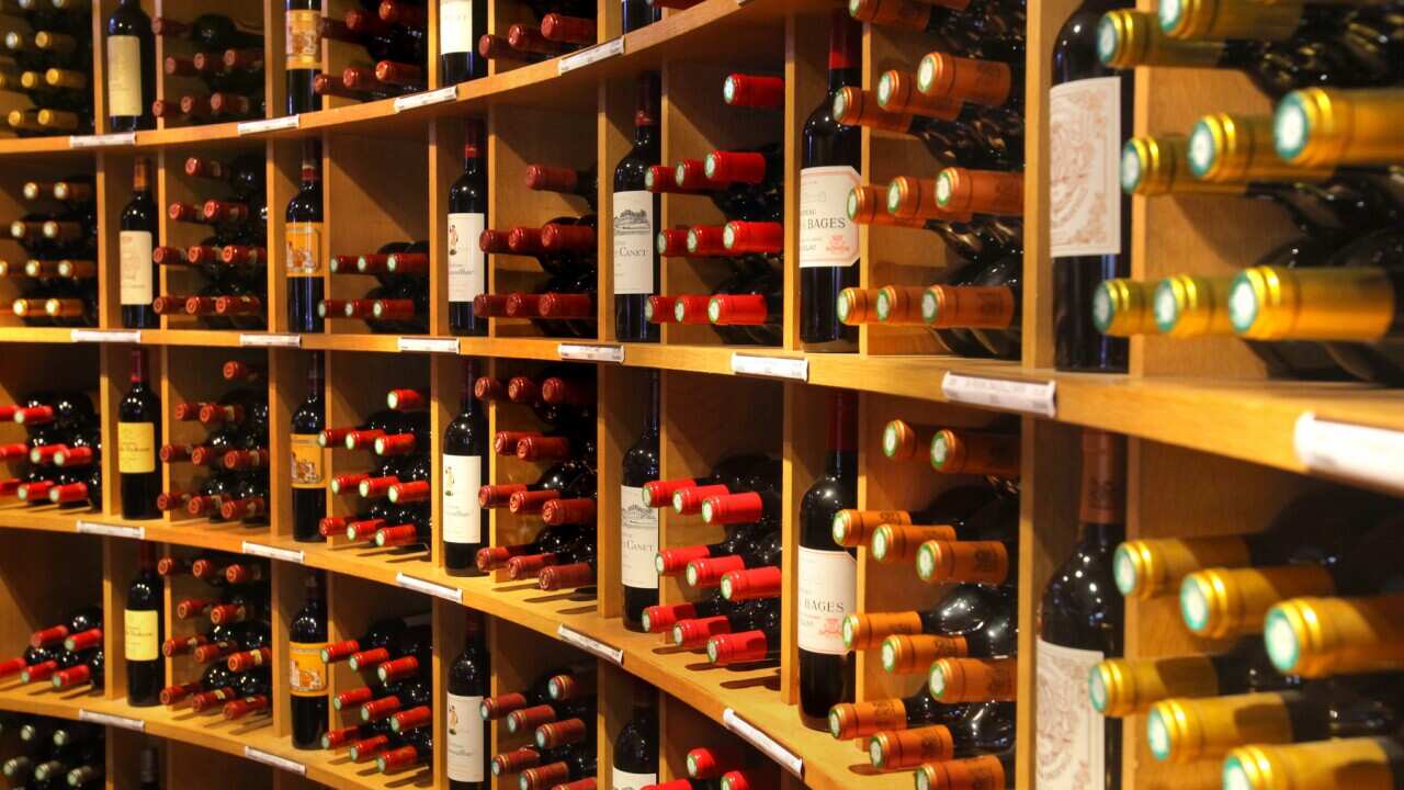 Wine for sale in Bordeaux, France