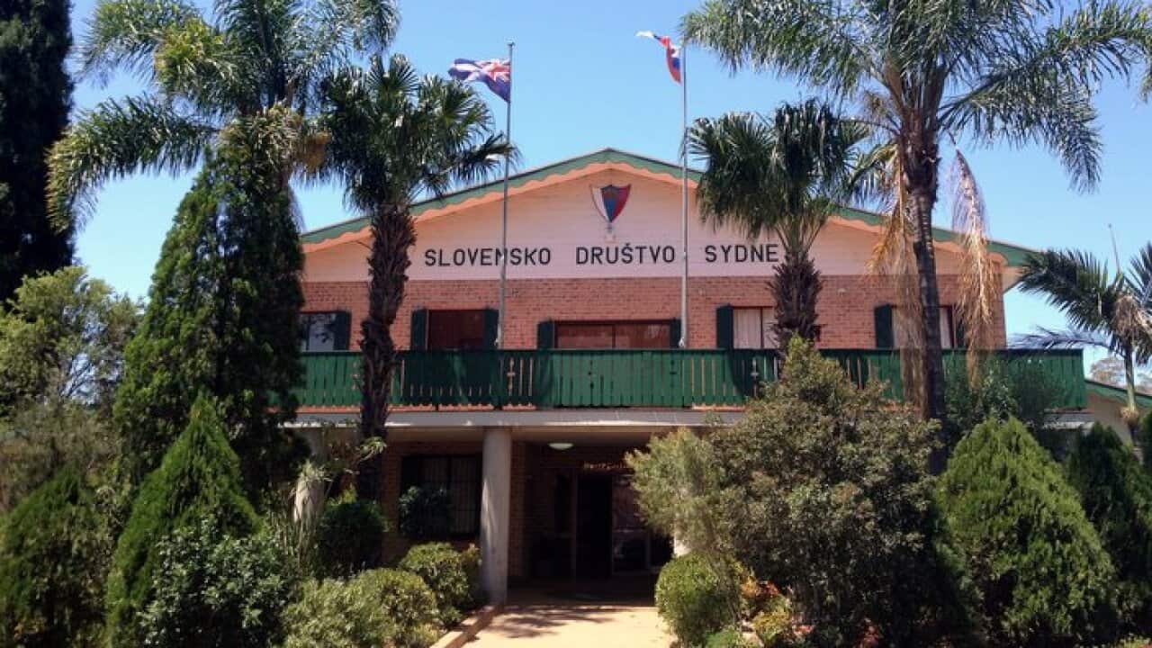 Slovenian Association Sydney's facade prior to the construction of the restaurant