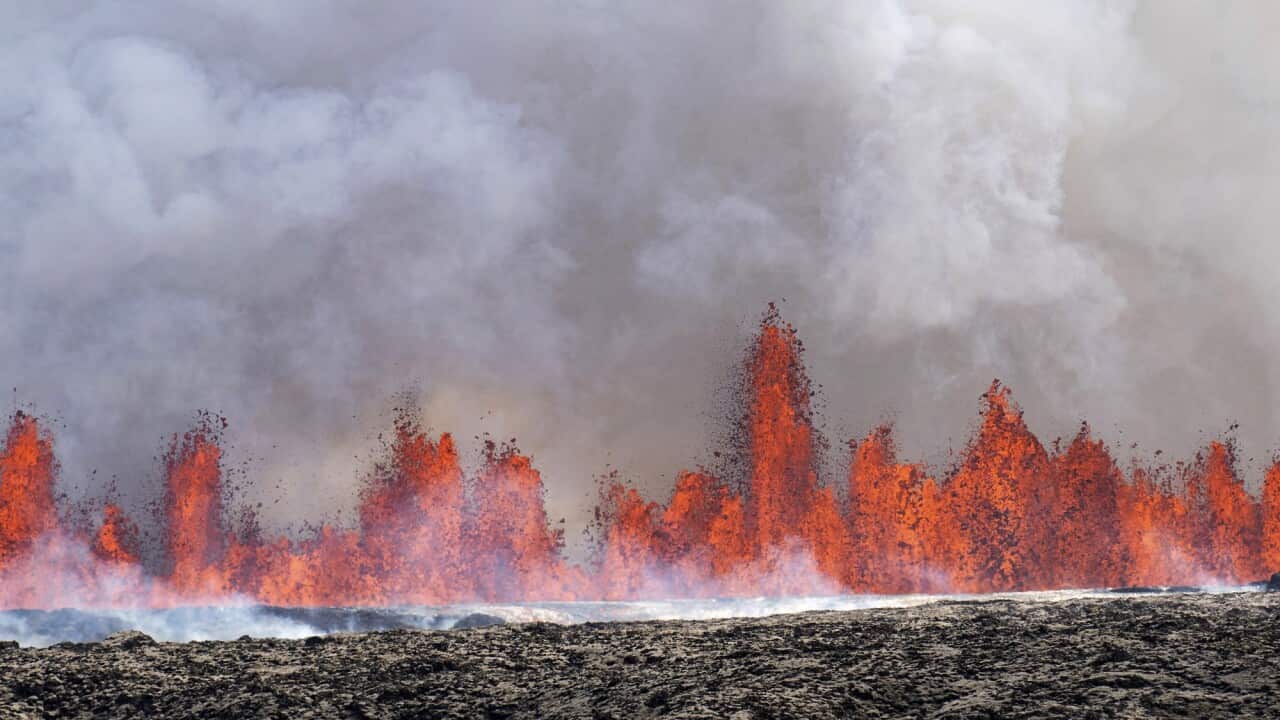 Volcano in Iceland erupts for fifth time in six months