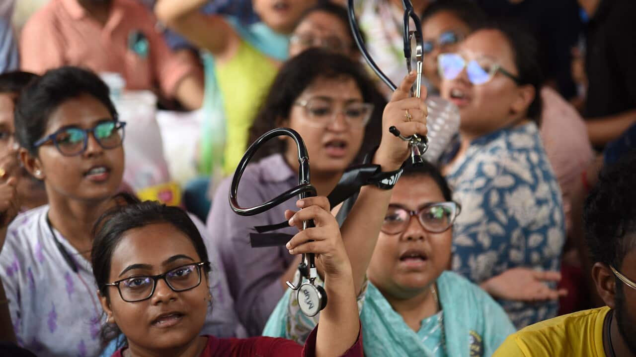Protest Over Kolkata Doctor Rape-Murder Case - India