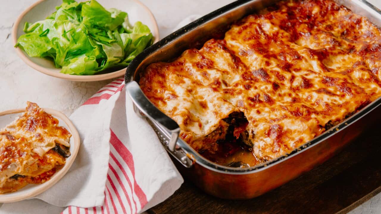 Easy eggplant lasagne