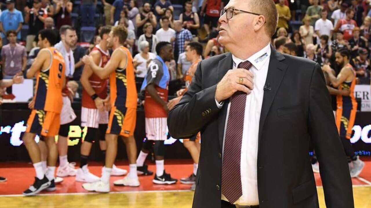 Illawarra Hawks' coach Rob Beveridge