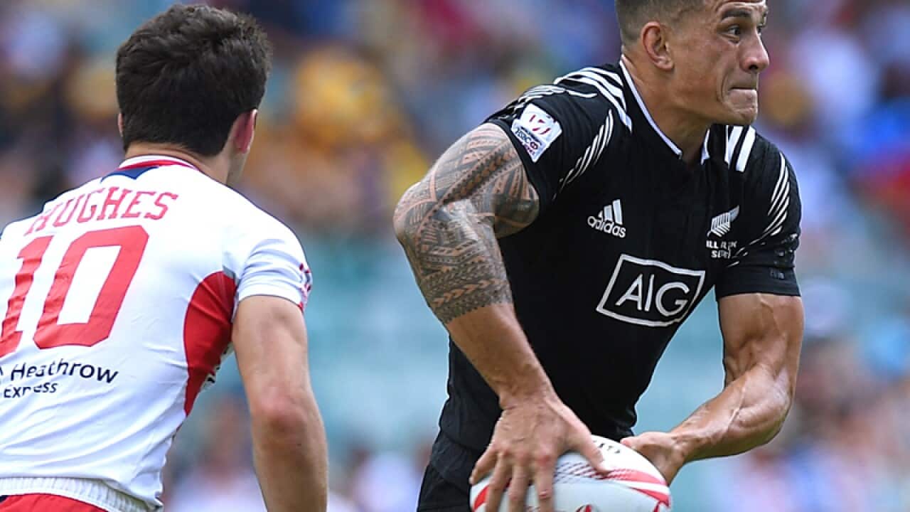 Sonny Bill Williams of New Zealand