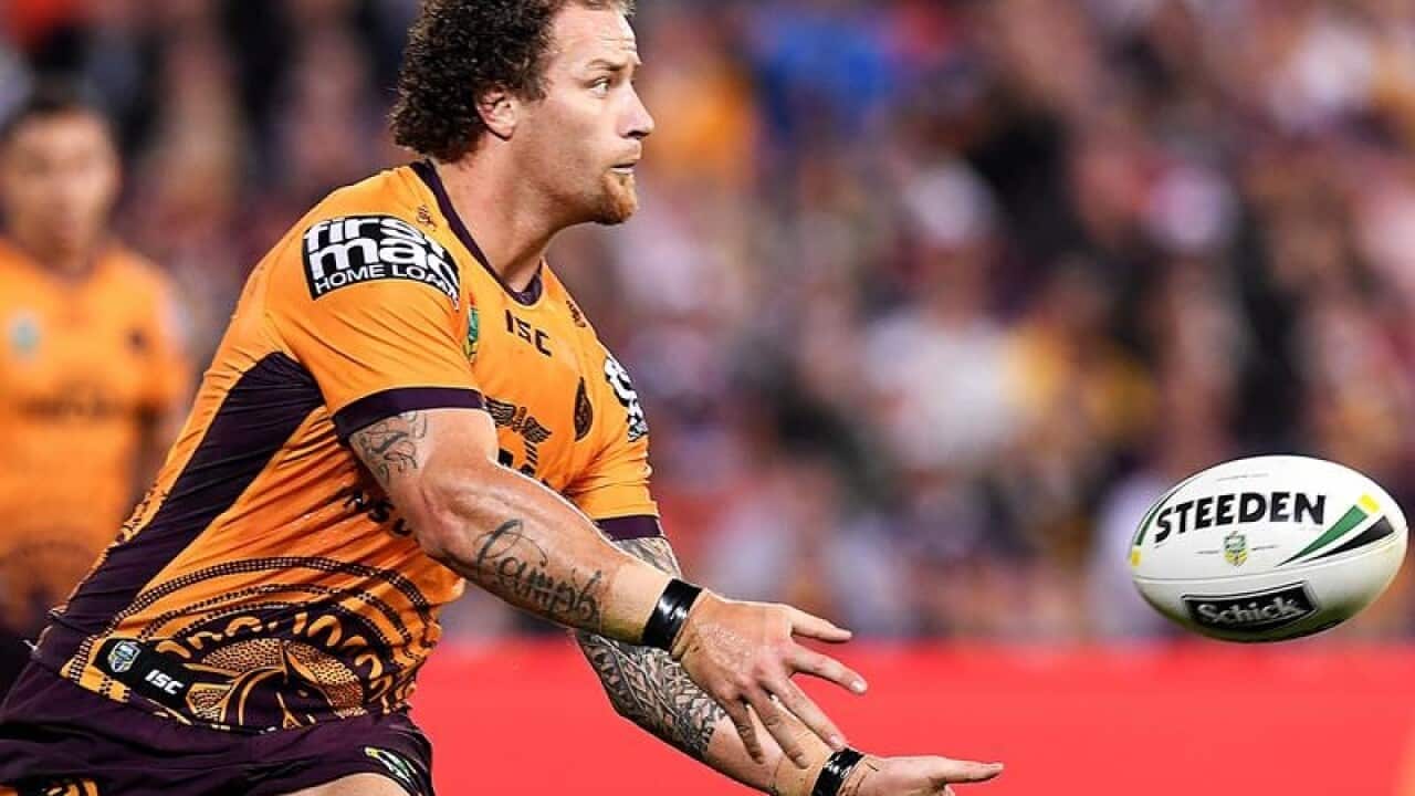 Brisbane Broncos forward Korbin Sims