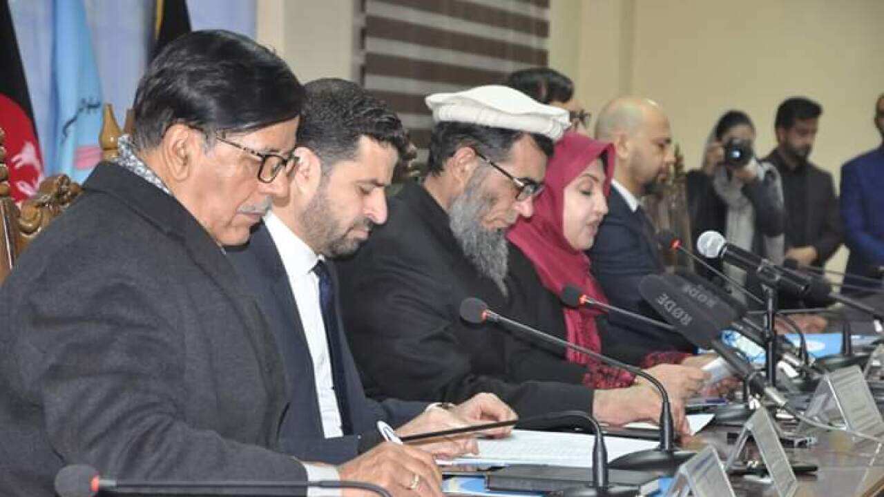 AIEC announcing decision on complaints in Kabul