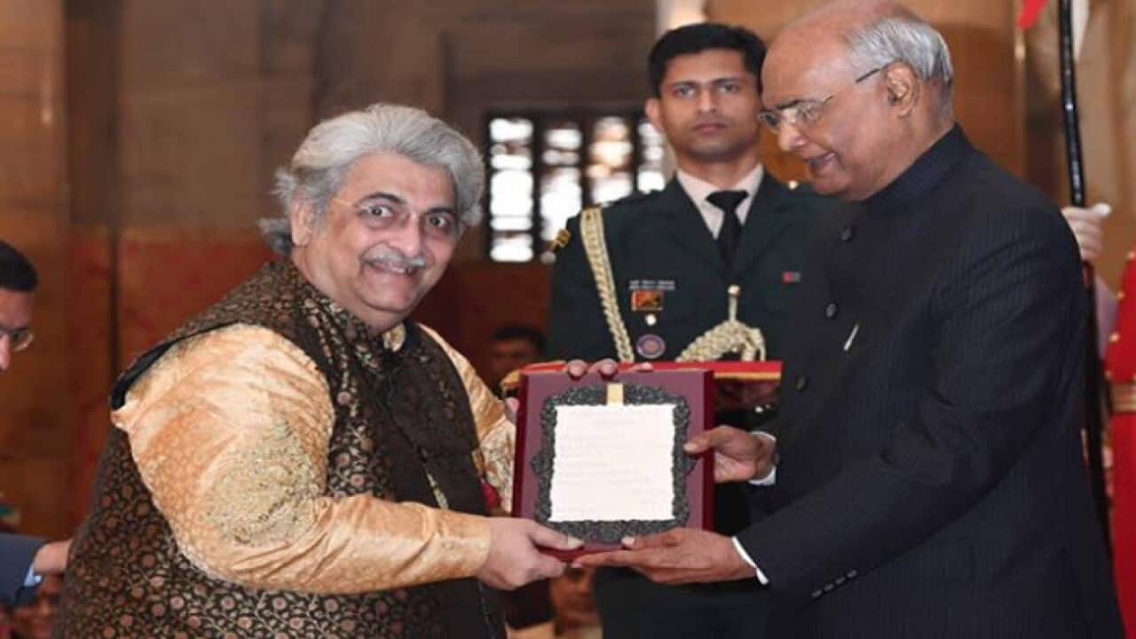 Renowned Gujarati singer and composer Ashit Desai was honoured with the Sangeet Natak Academy Award 2017 by the President of India, Ran Nath Kovind.