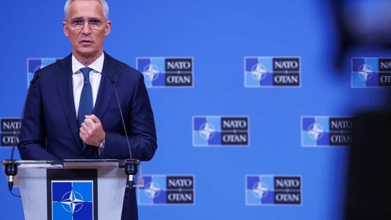 BELGIUM NATO PRE-SUMMIT PRESSER SEC GEN STOLTENBERG