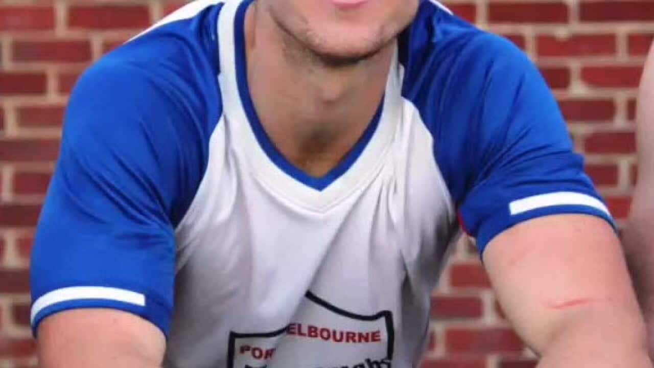 Port Melbourne VFL player Sam O'Sullivan.