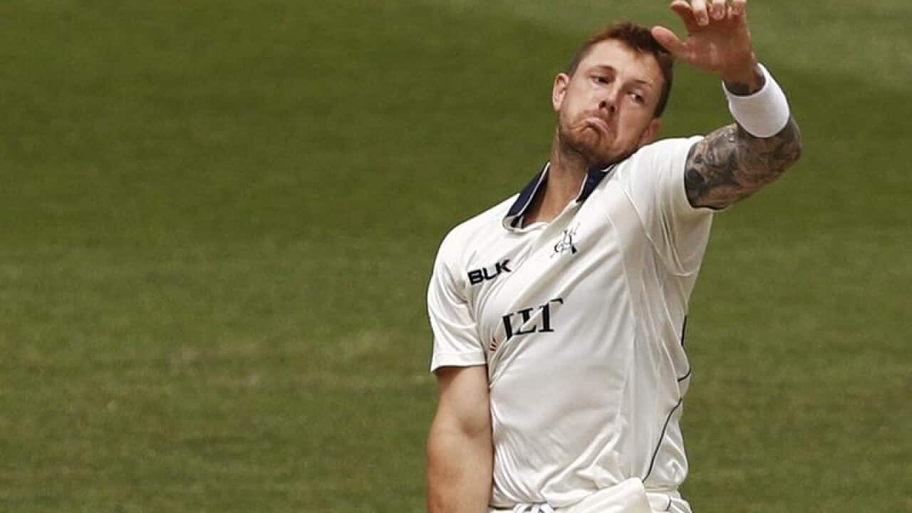 James Pattinson of Victoria.