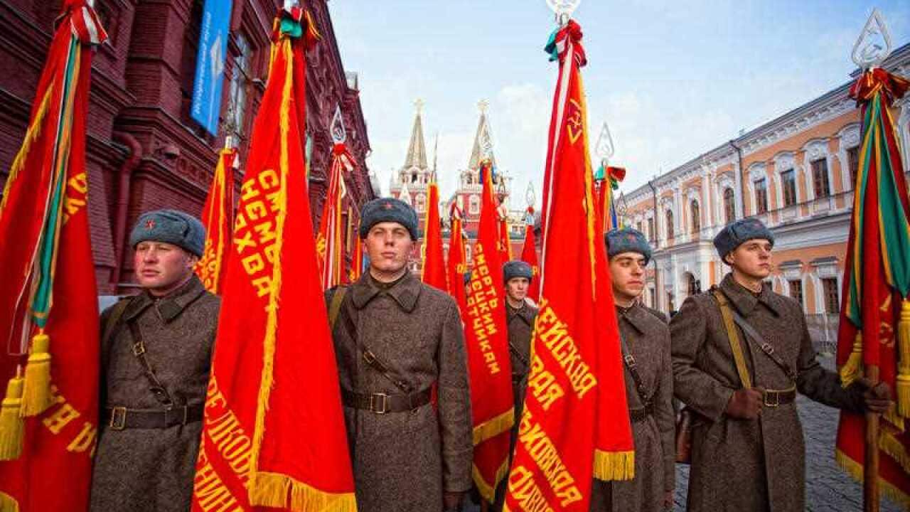 Russian servicemen.