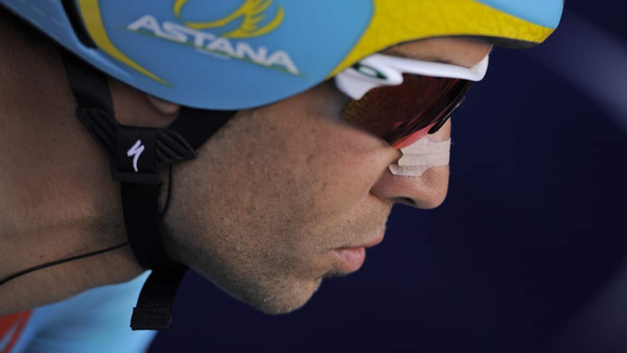 Italian cyclist Vincenzo Nibali