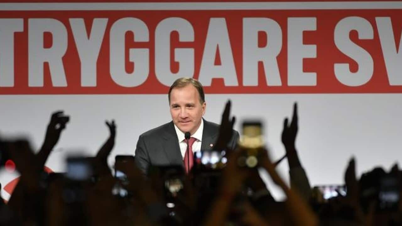 Sweden's ex-PM and party leader Stefan Lofven
