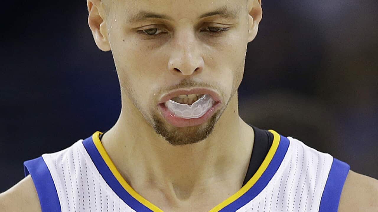 Golden State Warriors guard Stephen Curry