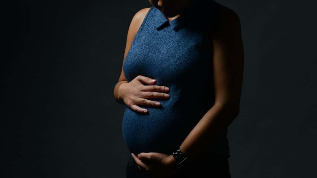 March 26, 2013, Pregnancy stock photo in Sydney, Tuesday. (AAP Image/Tracey Nearmy) NO ARCHIVING