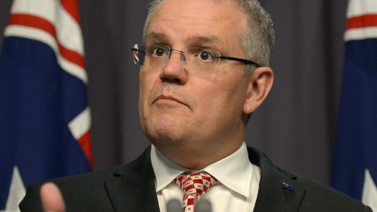 Australian Federal Treasurer Scott Morrison.
