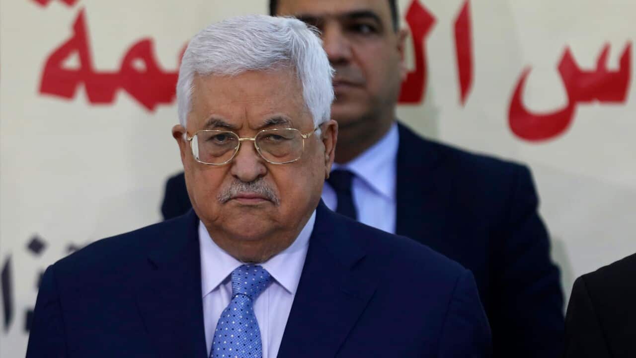 Palestinian President Mahmoud Abbas