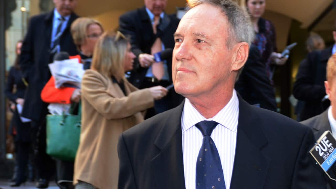 Australian TV star Robert Hughes