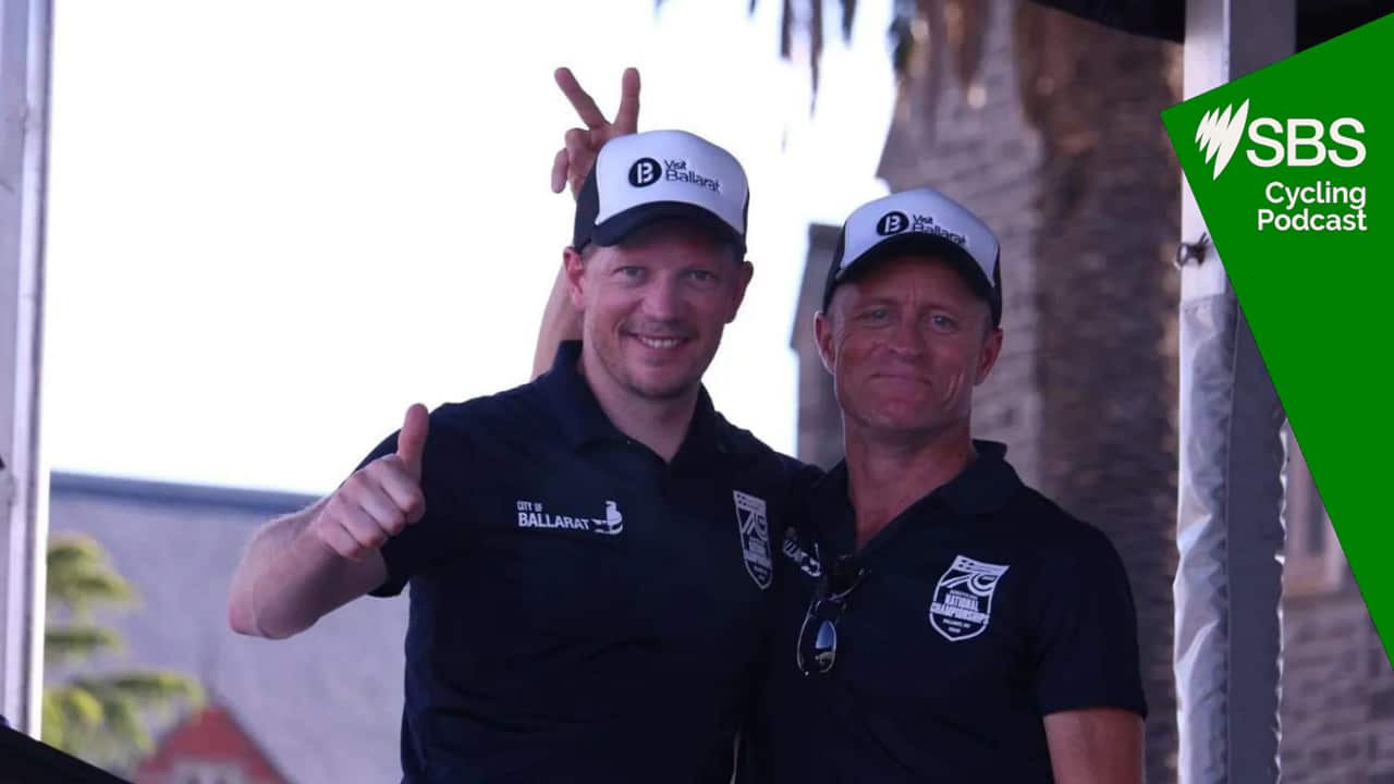 Pat Shaw and Macka at the Road National Championships