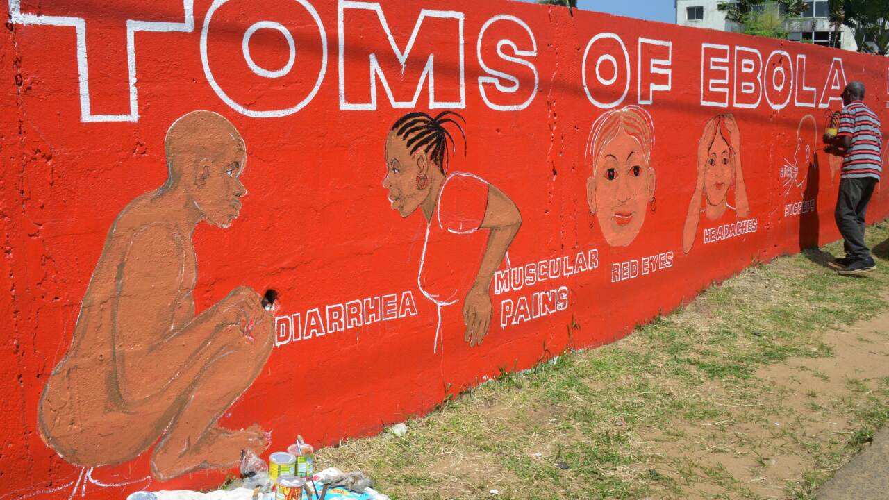 Ebola symptoms sign in Liberia