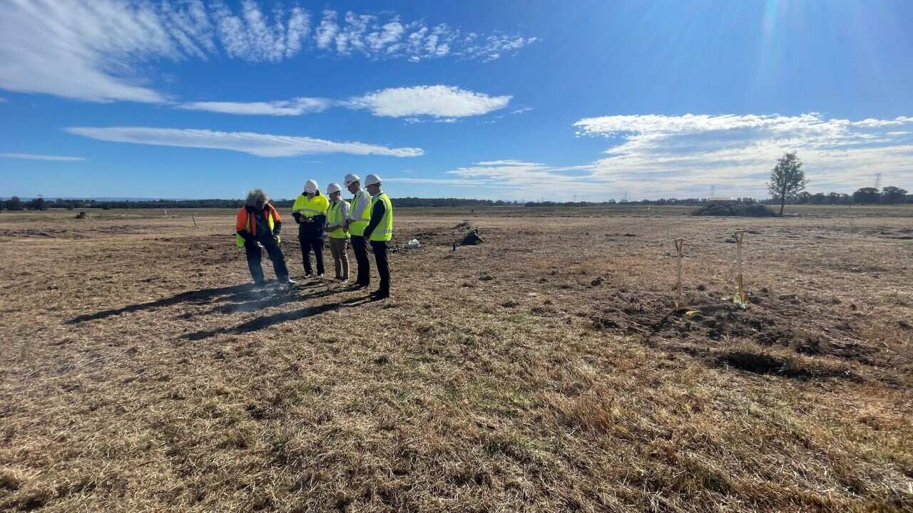 Turning the first sod for the Upper South Creek Advanced Water Recycling Centre (SBS LMurray).jpg