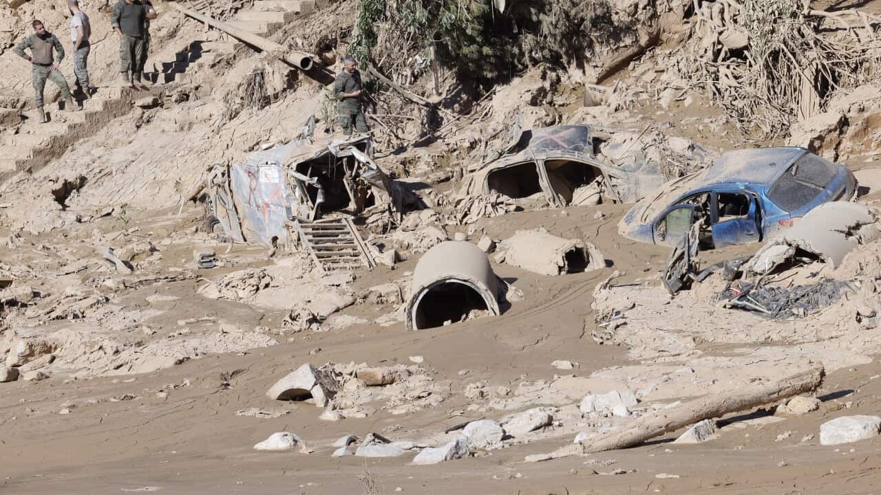 Clean-up and reconstructions following deadly floods in Spain