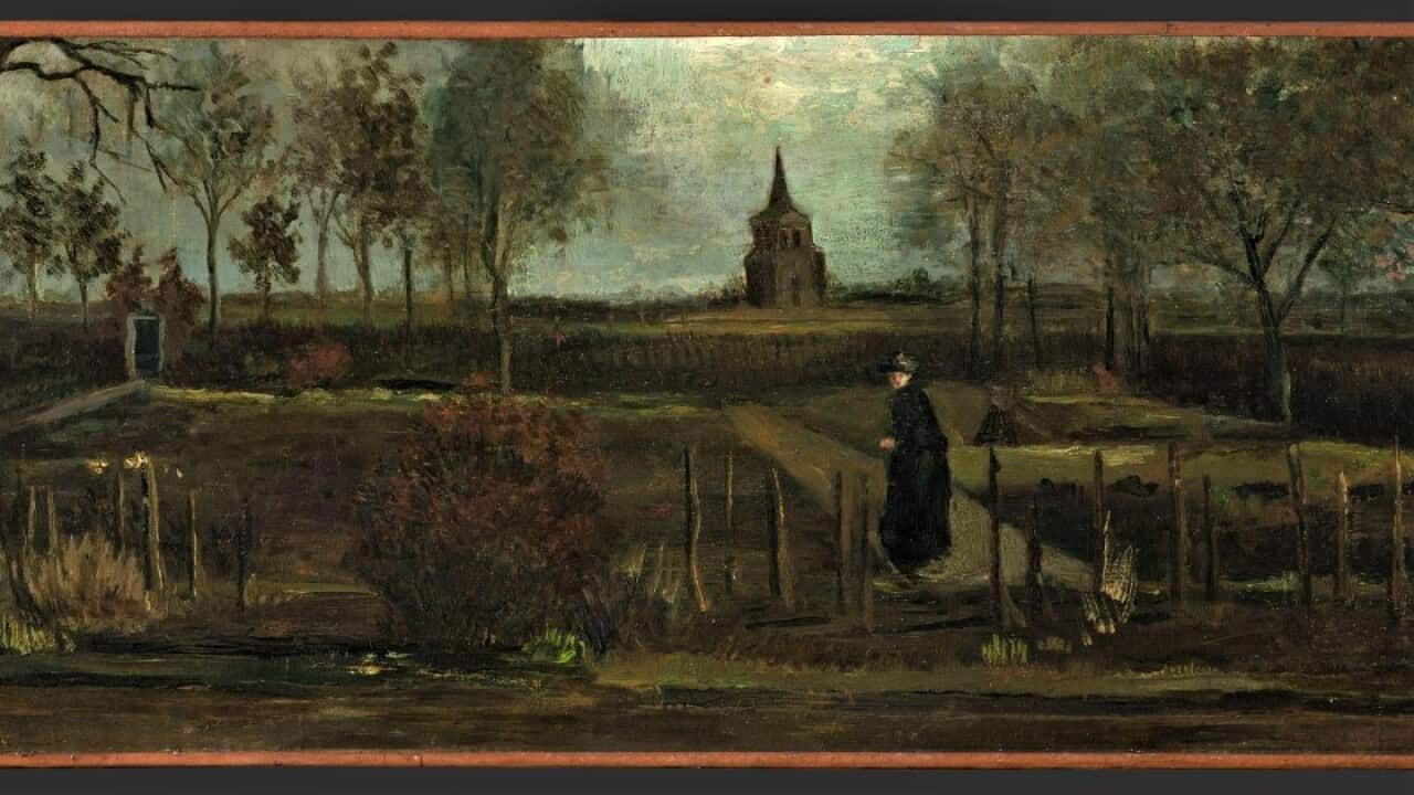 Il ‘Giardino della canonica a Nuenen in primavera" è il quadro di Vincent Van Gogh rubato al museo Singer Land, in Olanda.