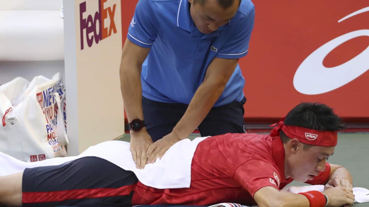 World No.5 Kei Nishikori