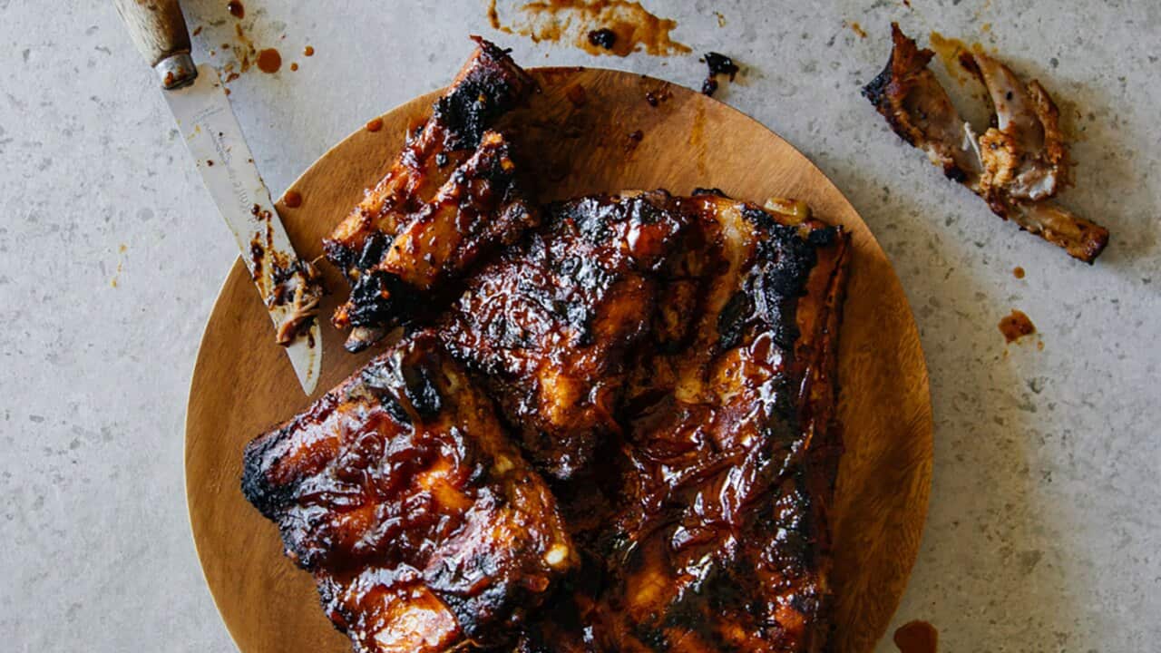 Southern-style baby back pork ribs