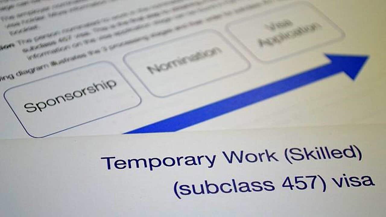457 visa document