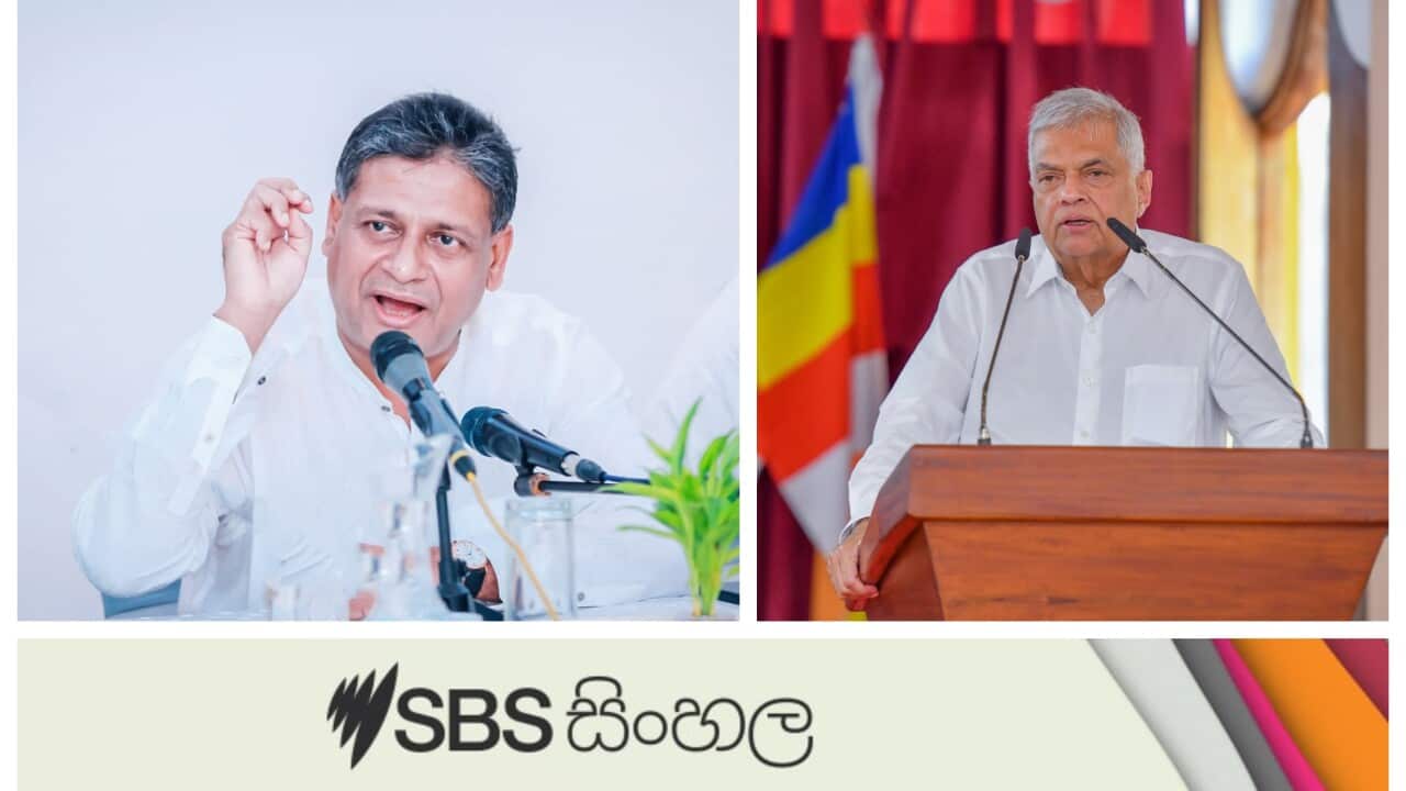 Dilith Jayaweera_ Ranil Wickramasinghe_ Sri Lankan presidential candidates