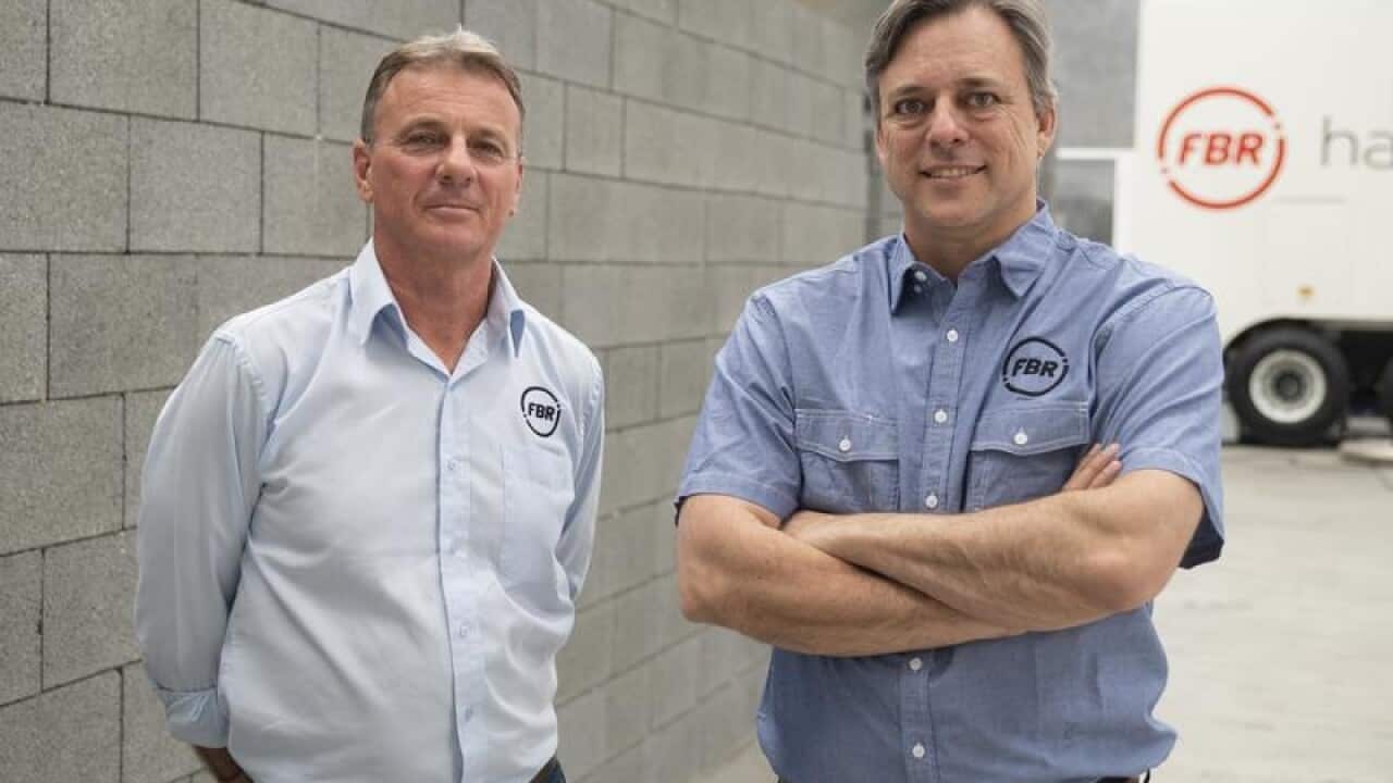 Mike Pivac and Mark Pivac from Fastbrick