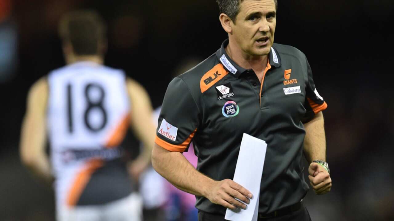 Greater Western Sydney Giants coach Leon Cameron.