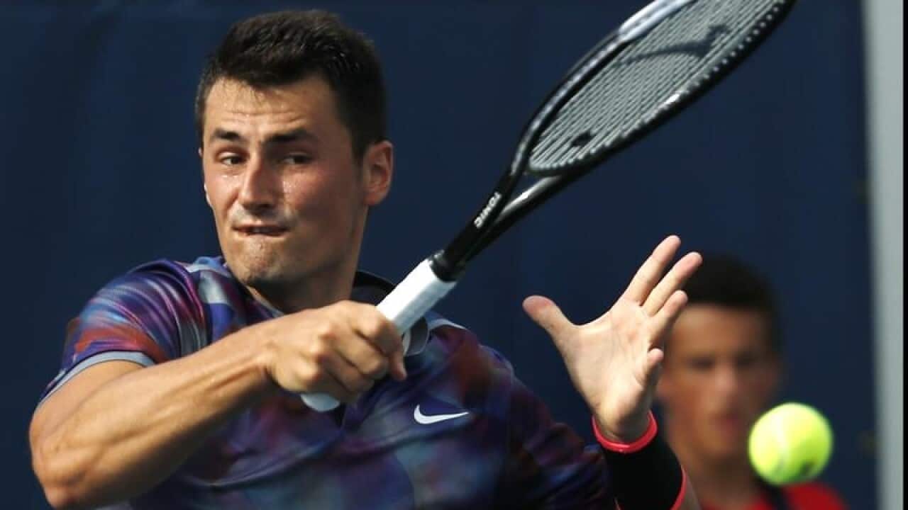 Australian tennis player Bernard Tomic