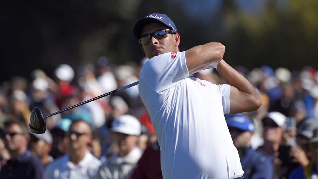 Adam Scott, of Australia.