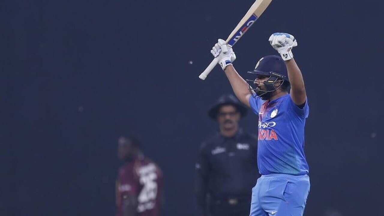 India's Rohit Sharma.