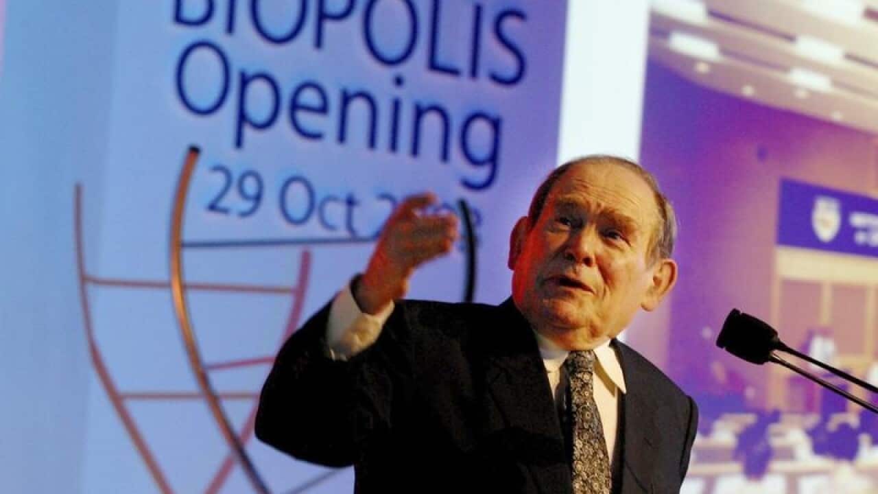 Nobel laureate Dr. Sydney Brenner