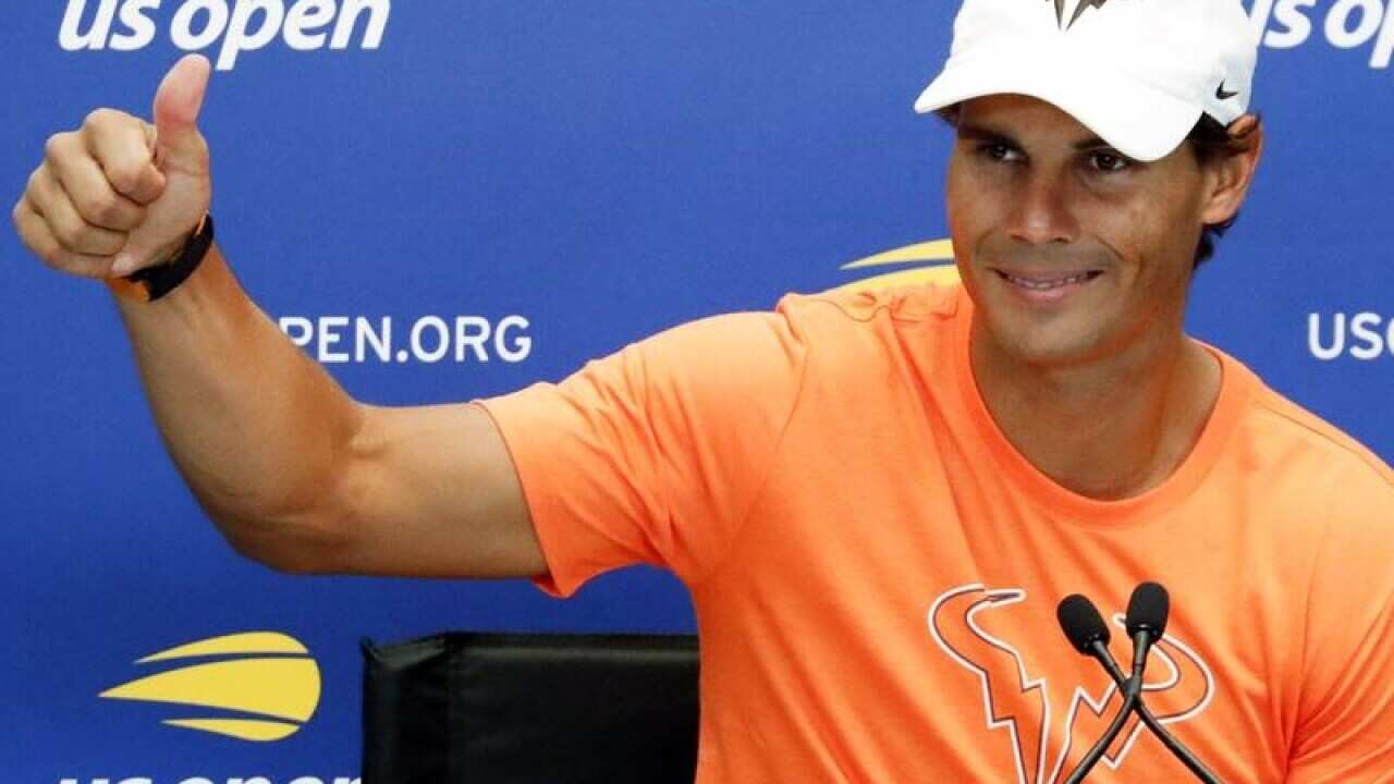 Spanish world No.1 Rafael Nadal