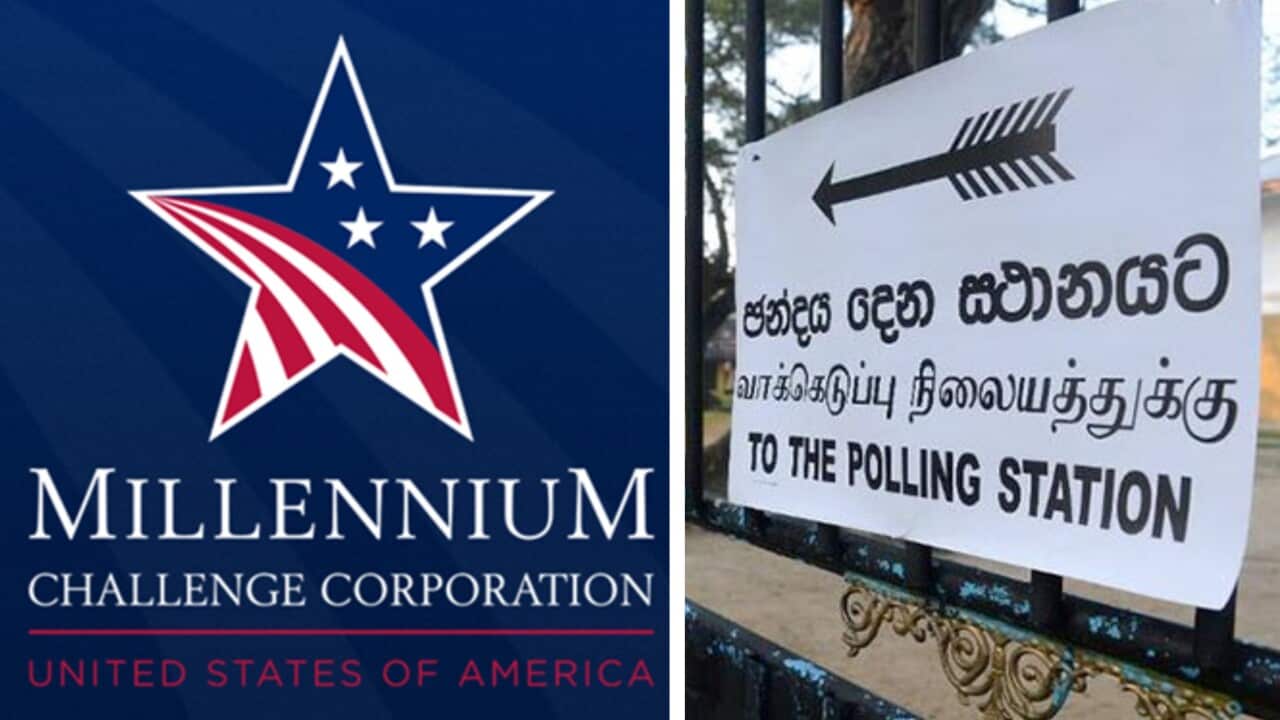 US government’s view of signed parts of the MCC agreement with Sri Lankan government and billions of estimated election expenses