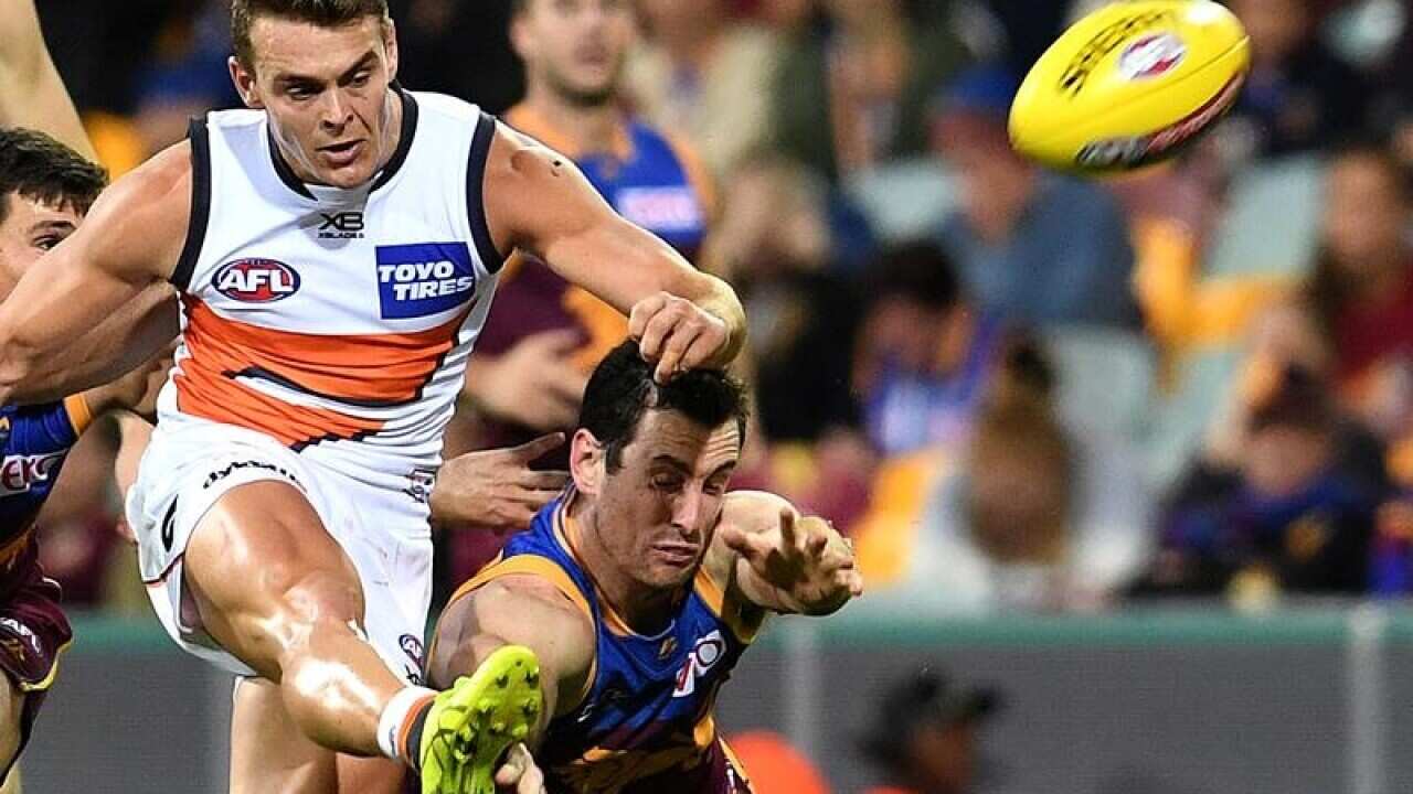 GWS Giants forward Zac Langdon