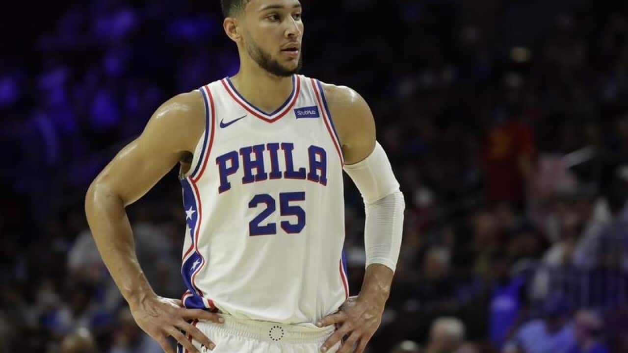 Philadelphia 76ers' Ben Simmons