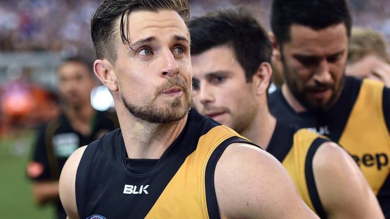 Richmond Tigers player Brett Deledio