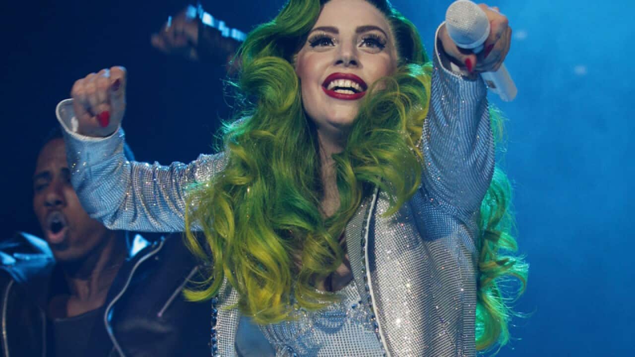Pop singer Lady Gaga
