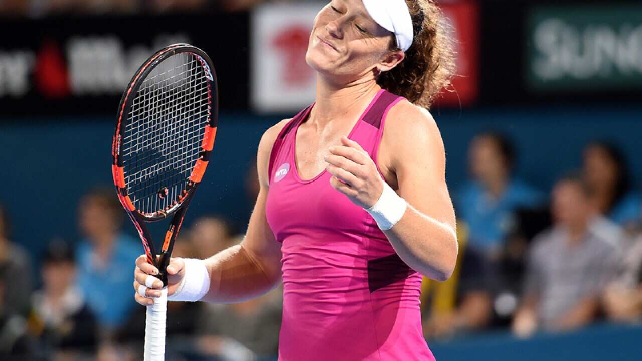 Australian tennis player Sam Stosur