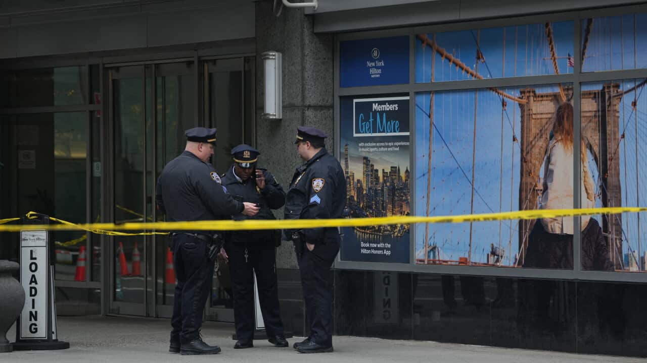 Manhunt underway after top American executive shot dead in targeted attack Manhunt underway after top American executive shot dead in targeted attack