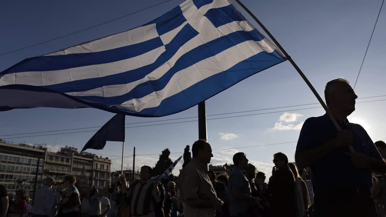 Greek Australians are impacted by Greece's debt crisis (AAP)