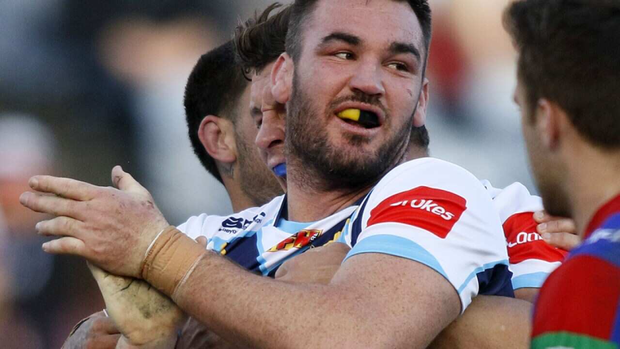 Luke Douglas of the Titans