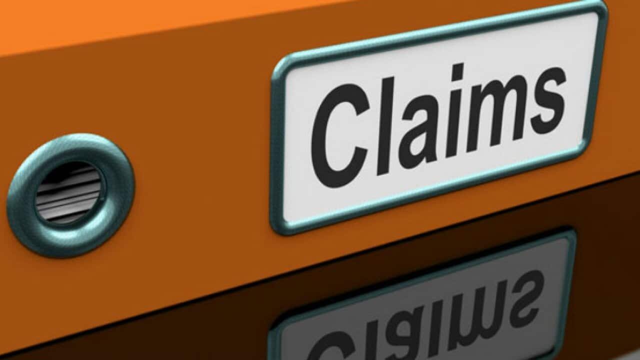Making a claim or an application when a party resides interstate