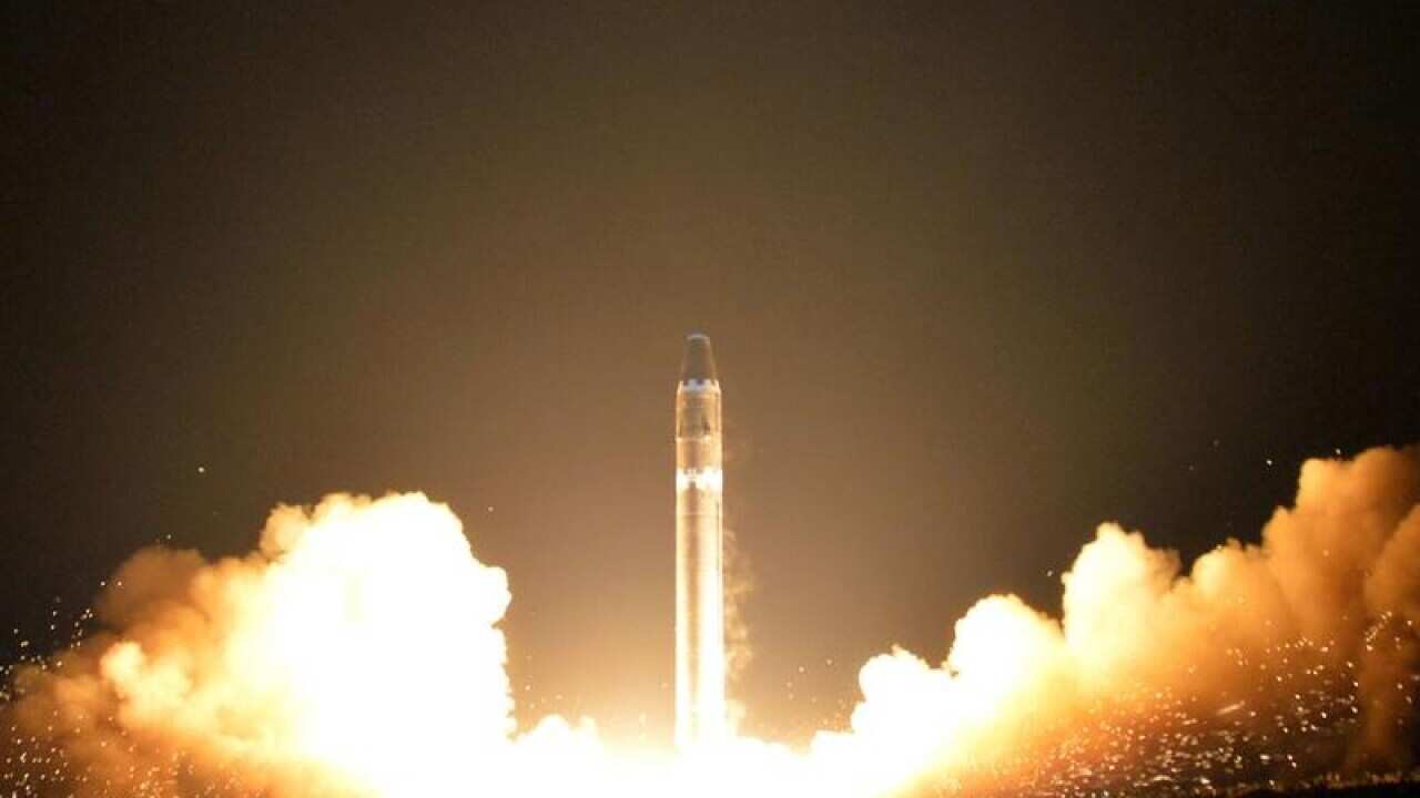 Hwasong-15 intercontinental ballistic missile